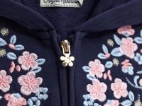 Толстовка на молнии для маленькой девочки