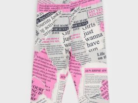 Брюки трикотажные для девочек (легинсы укороченные)