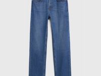 Базовые прямые джинсы, Синий