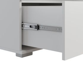 Распашной шкаф Стелла 3.1-90x190 Белый