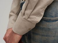 Свободная рубашка из вельвета