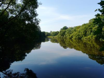 Пруд  Знаменский (Большой, Верхний) с островом