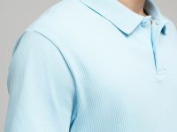 Поло slim fit из хлопкового трикотажа