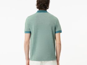 Мужское хлопковое поло Lacoste стандартного кроя