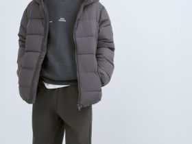 Утеплённая куртка для мальчиков, Серый