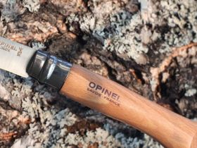 Складной Нож Opinel Stainless steel №8, нержавеющая сталь Sandvik 12C27, бук, 123080