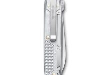 Нож перочинный Victorinox Onefold Alox, сталь 1.4110, рукоять алюминий, серый