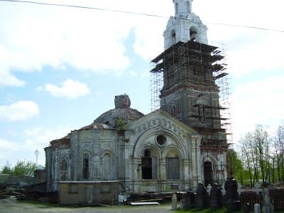 Всехсвятская церковь с колокольней