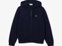 Мужская флисовая толстовка Lacoste на молнии