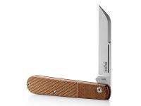 Складной нож LionSteel Barlow Slim Dom, сталь M390, рукоять микарта