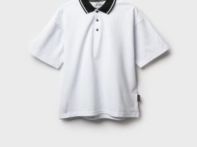 Джемпер трикотажный с воротником поло для мальчиков