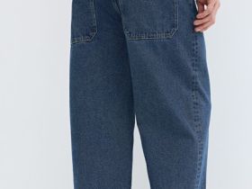 Свободные джинсы Baggy, Синий