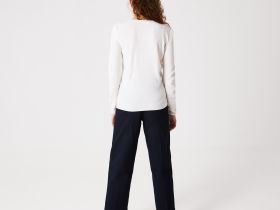 Женский свитер Lacoste из шерсти и кашемира