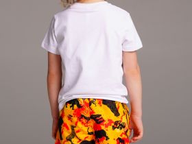 Шорты текстильные плавательные для мальчиков, средней длины