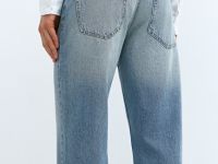 Прямые джинсы Straight, Голубой