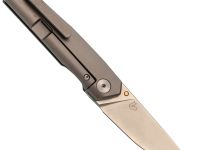 Складной нож Bestech VK-Kuze, сталь Magnacut, рукоять титан, серый