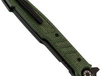 Складной нож НОКС Финка 2 Black, сталь D2, рукоять микарта