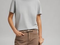 Свободная футболка comfort fit из хлопкового джерси