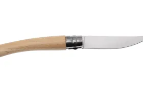 Нож складной филейный Opinel №8, нержавеющая сталь, рукоять бук