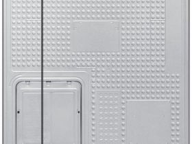 Холодильник Samsung Side-by-Side с автоматически открывающимися дверьми, 646 л Черное стекло