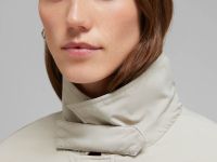 Утепленная куртка с отложным воротником