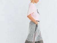 Джинсы Loose Wide с тинтом для девочек, Серый