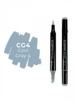 Маркер двухсторонний на спиртовой основе Sketchmarker Brush Цвет Прохладный серый 4