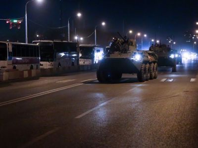 Военная техника прибыла в Москву для участия в параде Победы