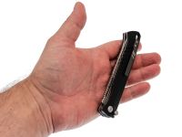 Складной нож Mr.Blade Wasp Black, сталь D2, SW, рукоять черный G-10