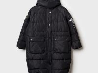 Пальто текстильное с полиуретановым покрытием для девочек