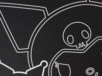 Блокнот Kuromi для девочек, Черный