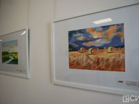 В Якутском онкодиспансере открылась выставка картин якутян, поборовших рак