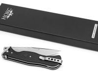 Складной нож НОКС Офицерский С2, сталь AUS8, рукоять пластик, черный