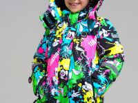 Комбинезон текстильный с полиуретановым покрытием для девочек