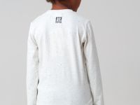 Фуфайка трикотажная для мальчиков (футболка с длинными рукавами)