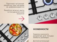 Газовая панель Hansa BHGI611839