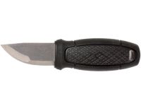 Нож с фиксированным лезвием Morakniv Eldris, сталь Sandvik 12С27, рукоять пластик, черный