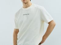 Футболка из хлопка с принтом, Белый