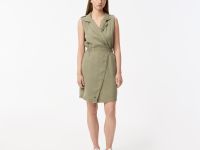 Женское платье Lacoste из смеси льна