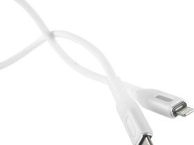 Кабель Red Line pro Shimmer USB-C / Apple Lightning 1 м Белый