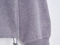 Толстовка из хлопка на резинке