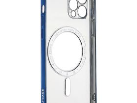 Чехол-накладка J-Case Magsafe Series для Apple iPhone 13 Pro силиконовый (голубой)