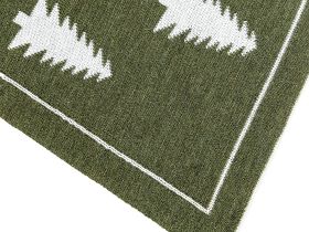 Плед Abete rosso, зеленый