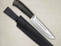 Нож Селигер, АиР, кожа, 95х18