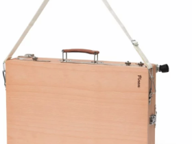 Этюдный ящик Pinax на алюминевой треноге, бук