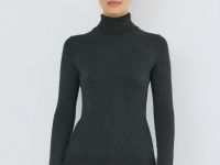 Базовая водолазка, Серый