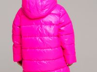 Пальто текстильное с полиуретановым покрытием для девочек