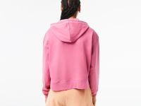 Женская толстовка - худи Lacoste оверсайз