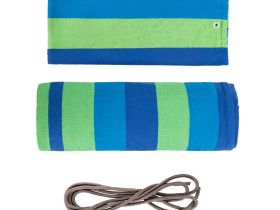 3763 2-Folding Hardwood Hammock гамак (синий)