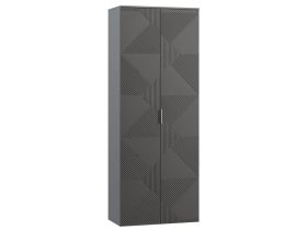 Распашной шкаф Шелтон 2-91x240 Графитовый